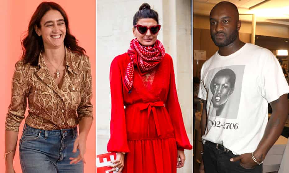 Wardrobe influencers: Natacha Ramsay-Levi, Giovanna Battaglia Engelbert and Virgil Abloh