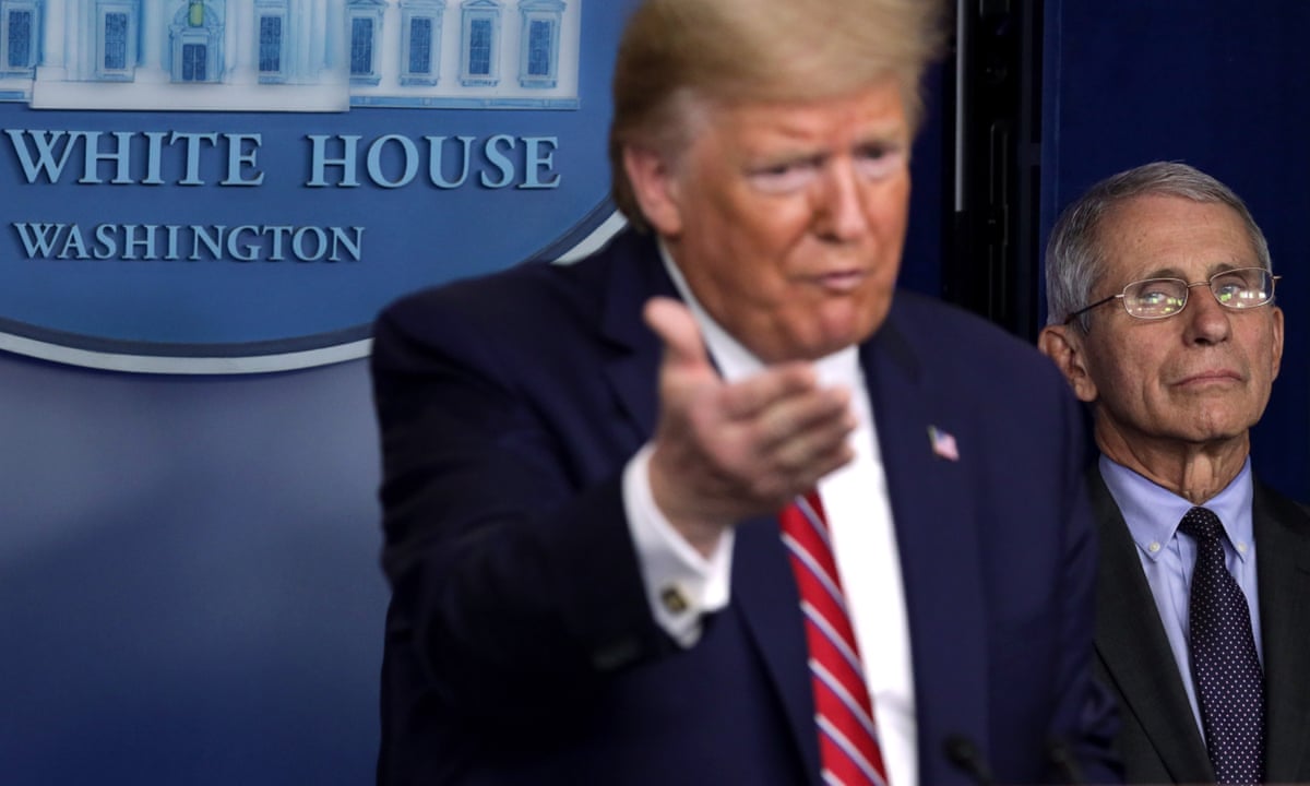Trump Retweets Fauci Meme Laughing At His Coronavirus Response