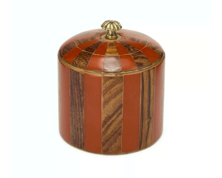 Striped circus box