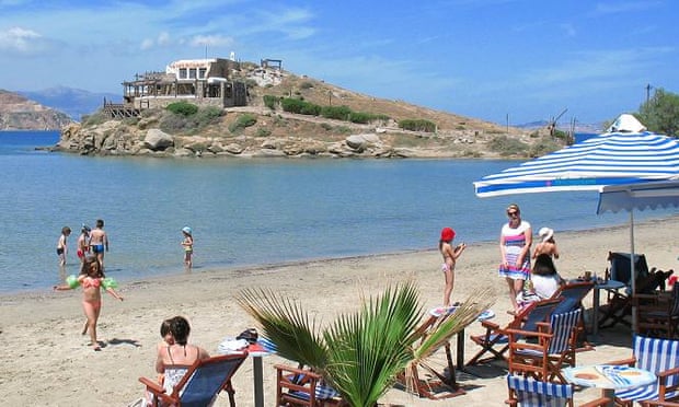 Saint George beach, Naxos, Greece