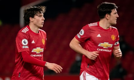 Manchester United need to improve on a centre-back partnership of Victor Lindelöf (left) and Harry Maguire.
