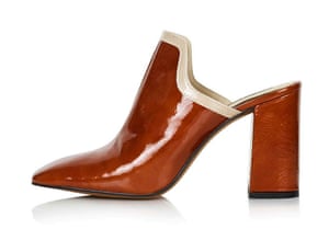 Topshop Mules, <a href="http://www.topshop.com/webapp/wcs/stores/servlet/ProductDisplay?searchTermScope=3&searchType=ALL&viewAllFlag=false&beginIndex=1&langId=-1&productId=21188705&pageSize=20&searchTerm=32G36ITAN&catalogId=33057&productIdentifierproduct=product&geoip=search&x=25&searchTermOperator=LIKE&sort_field=Relevance&y=11&storeId=12556&qubitRefinements=siteId%3DTopShopUK">£45. </a>