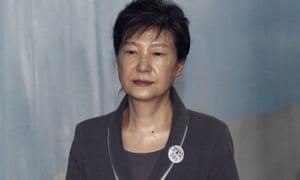 Park Geun-hye, the former South Korean president, is being tried separately for corruption.