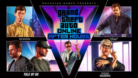 Avatars of real-life DJs curate cool music for GTA's After Hours nightclub