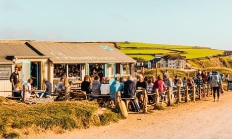 The Beachhouse cafe in Devon