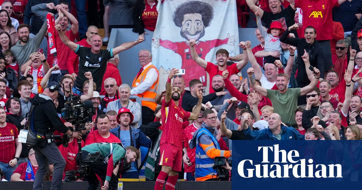 Liverpool surge to Premier League title after emphatic 5-1 win against Spurs - The Guardian Liverpool surge to Premier League title after emphatic 5-1 win against Spurs - The Guardian