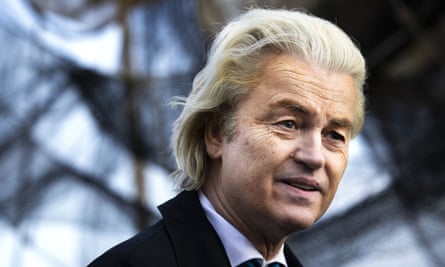 Dutch politician Geert Wilders.