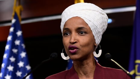 Ilhan Omar calls out Trump for 'complete hypocrisy'  – video