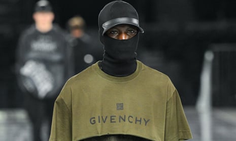 A model walks the runway during the Givenchy Womenswear Fall/Winter 2022-2023