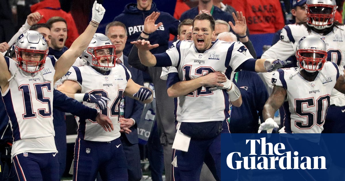 New England Patriots Outlast La Rams To Win Record Tying Sixth Super Bowl Sport The Guardian