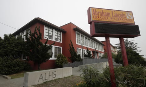 Abraham Lincoln high school in San Francisco. 