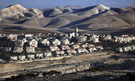The Israeli settlement of Ma’ale Adumim in the Palestinian West Bank.