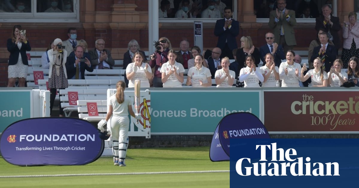MCC Foundation expands cricket’s ability to realise dreams of Lord’s | Andy Bull