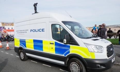 South Wales police van