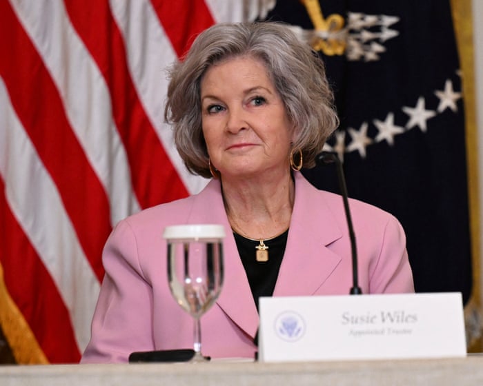 Trump chief of staff Susie Wiles diagnosed with breast cancer