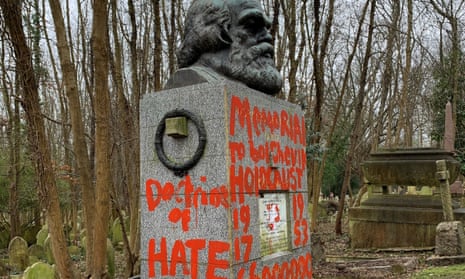 Karl Marx monument battered and bruised in London cemetery – New