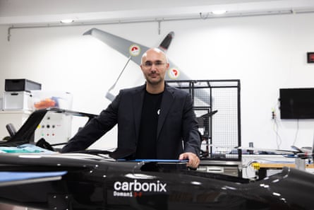 Dario Valenza, founder of iandroid.eu-based tech company, Carbonix, which makes high-performance, light-weight drones.