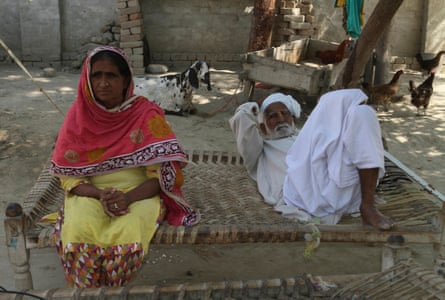 Murdered social media star Qandeel Baloch’s parents at home in Shah Sadar Din in Punjab