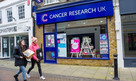 A Cancer Research UK shop in Windsor, Berkshire