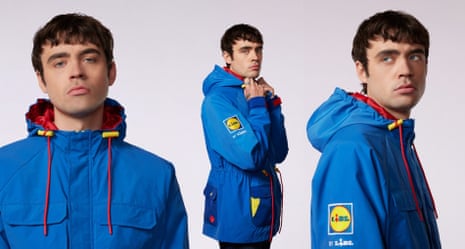 Lidl By Lidl, jacket designed by Lidl to commemorate Oasis's return