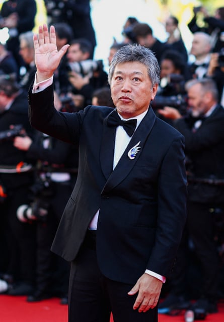 Park Chan-wook on the red carpet