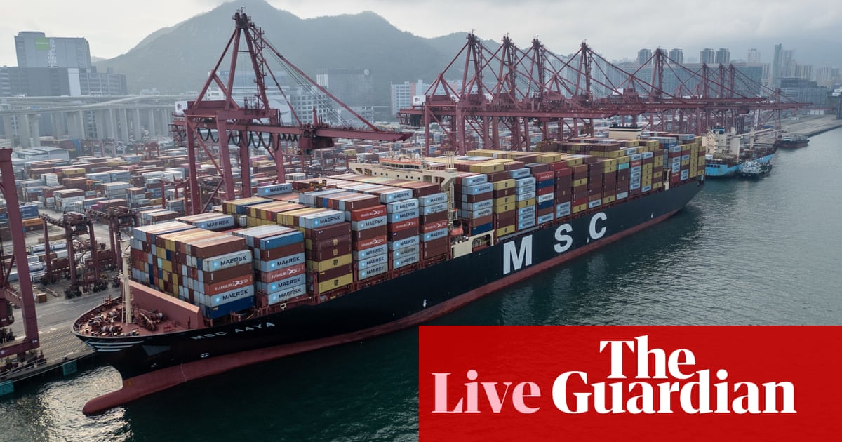China may exempt some US goods' from tariffs; British retail sales beat forecasts business live