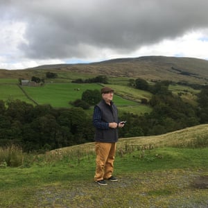 Bert Cattermole last year visiting the Yorkshire Dales, where he grew up and worked before moving to Australia in 1975.