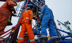 Fracking site