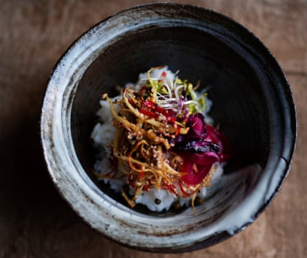 Aromatic sticky rice.