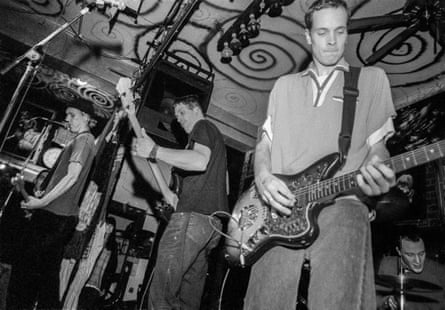 ‘Elliott was fully on board with being a queer band’ … Heatmiser playing live.