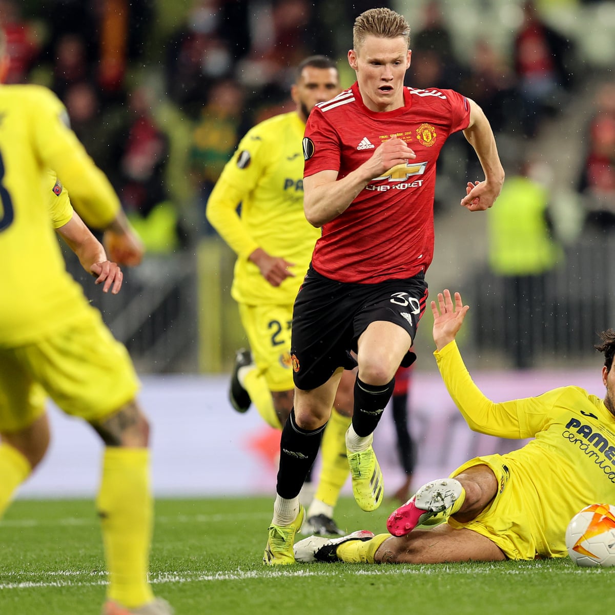 villarreal beat manchester united in europa league final player ratings manchester united the guardian