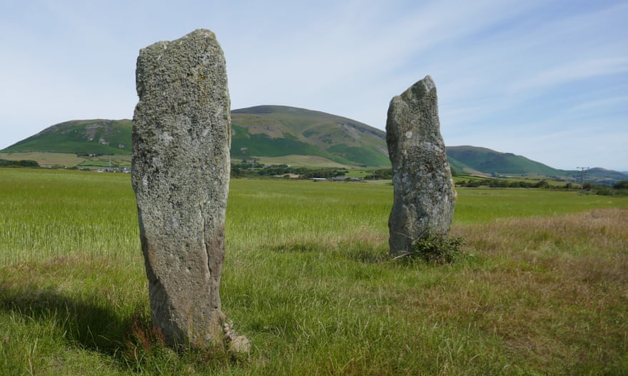 Rocks of centuries ... prehistoric standing stones in the tomb of a giant.