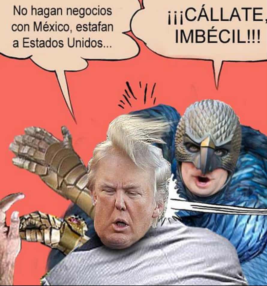 Anti-Trump meme from Mexico