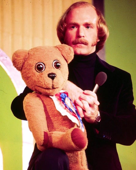 Roger de Courcey and his bear Nookie