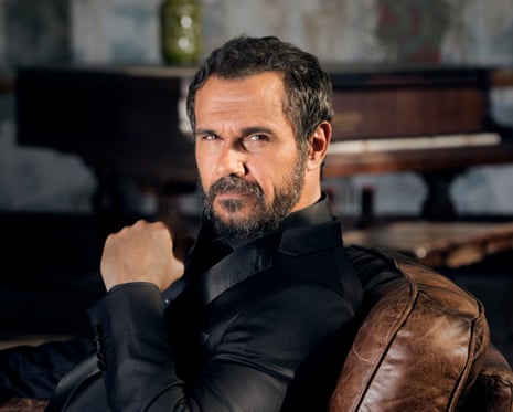 Australian actor Aaron Pedersen, who stars in Mystery Road, Jack Irish and other Australian films and TV shows. 