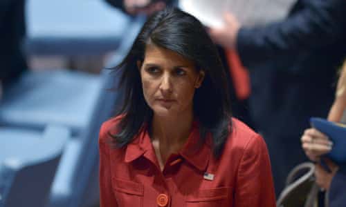 No peace until Assad is ousted, says Nikki Haley
