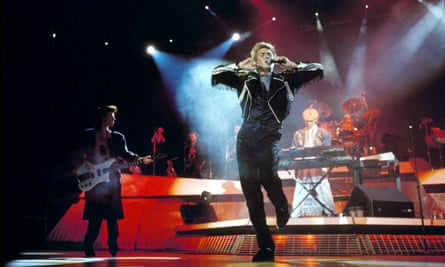Duran Duran in 1987, with Nick Rhodes on keyboards