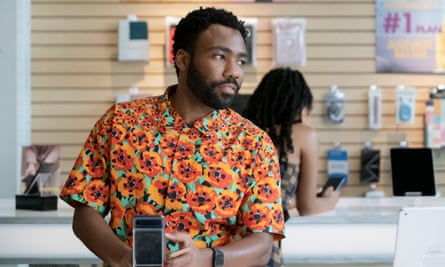 Donald Glover in Atlanta.
