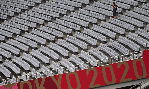 Empty seats at Tokyo 2020 were the norm due to the pandemic.