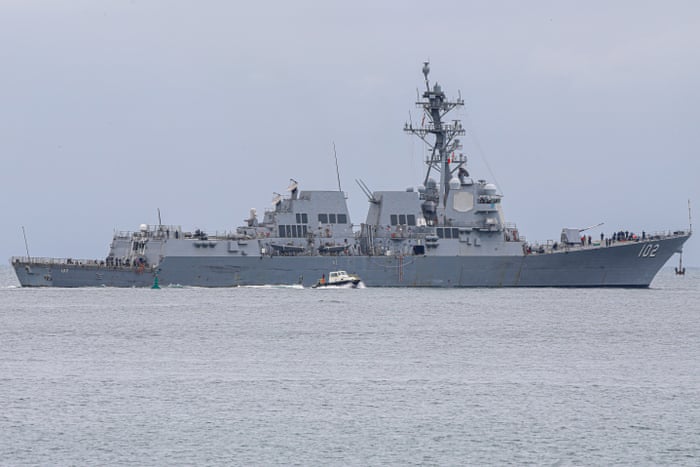 US military kills five people in strikes on alleged drug-trafficking boats in Pacific | US military | The Guardian