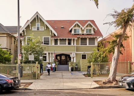 Blackwell’s transitional home located in the Westlake neighborhood of Los Angeles.