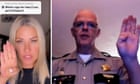 Girl rescued in US after using TikTok domestic violence hand signal - video
