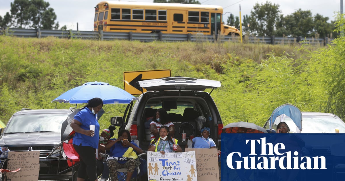 US school bus drivers in nationwide strikes over poor pay and Covid risk