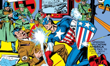 Iron Man Cartoon Porn Forced - Captain America, X-Men, Iron Man, the Avengers â€¦ Jack Kirby, king of comics  | Comics and graphic novels | The Guardian