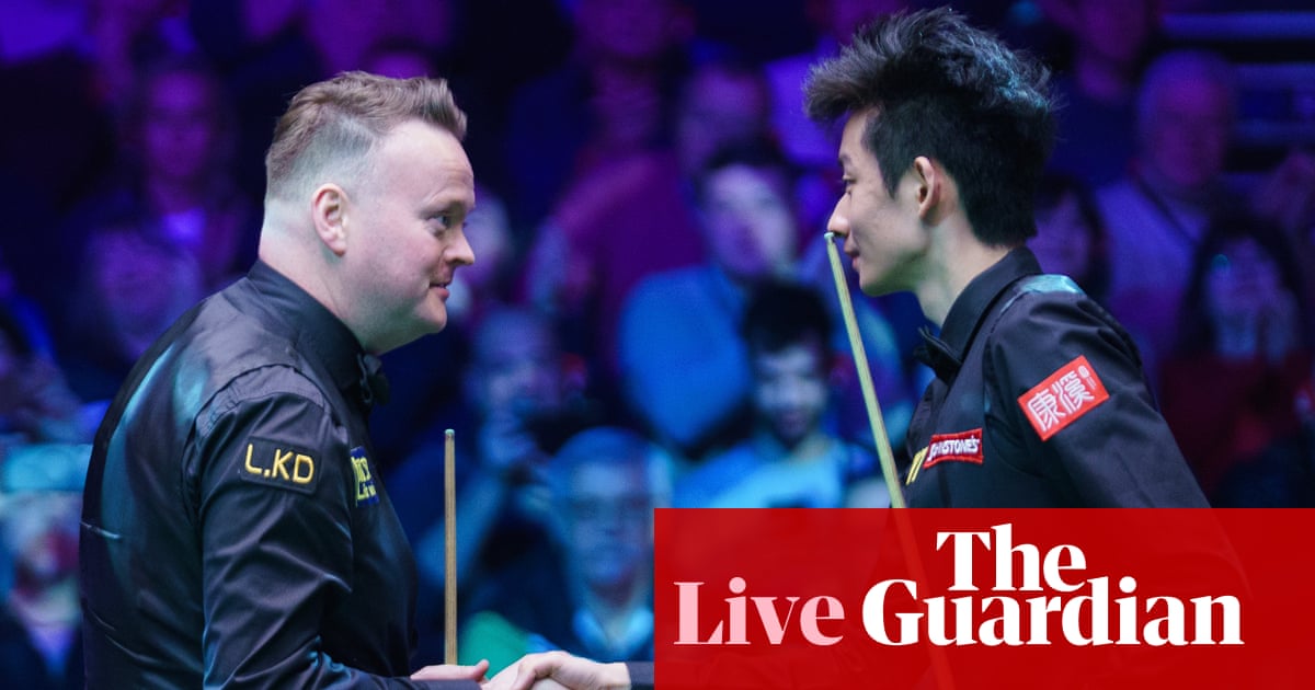 Shaun Murphy v Wu Yize: World Snooker Championship final day one live