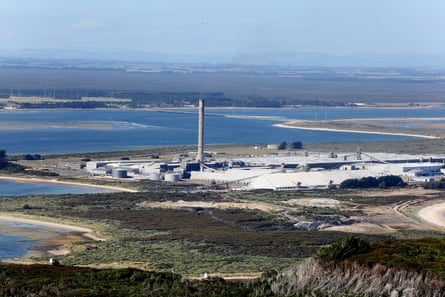 The Tiwai Point Aluminium Smelter in Invercargill