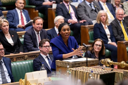 Kemi Badenoch addresses fellow MPs