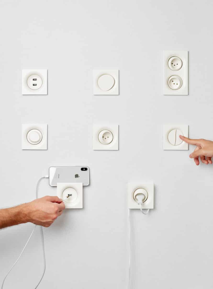 The Elos range of light switches and plug sockets by Souhaib Ghanmi.