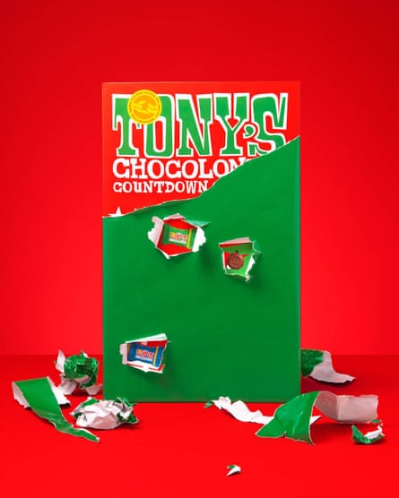 A bar of Tony’s Chocolonely