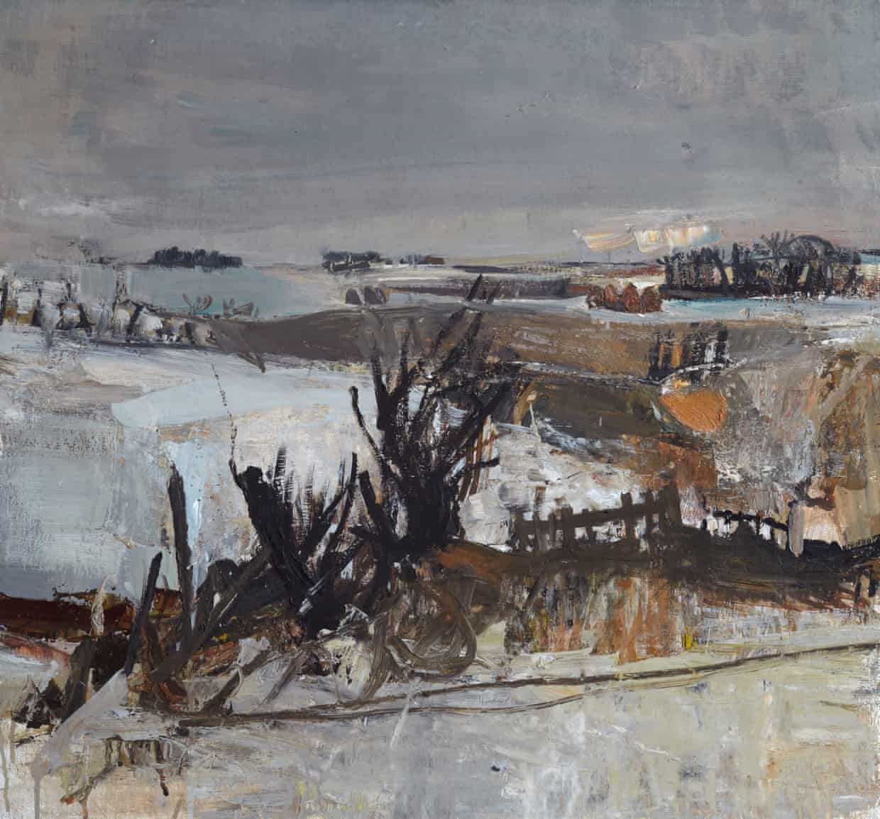 Fields Under Snow, 1958.